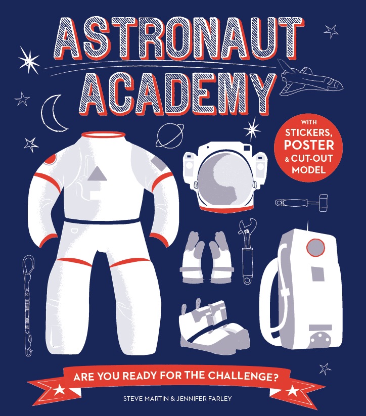 Astronaut Academy Book Illustration and Cover by Jennifer Farley