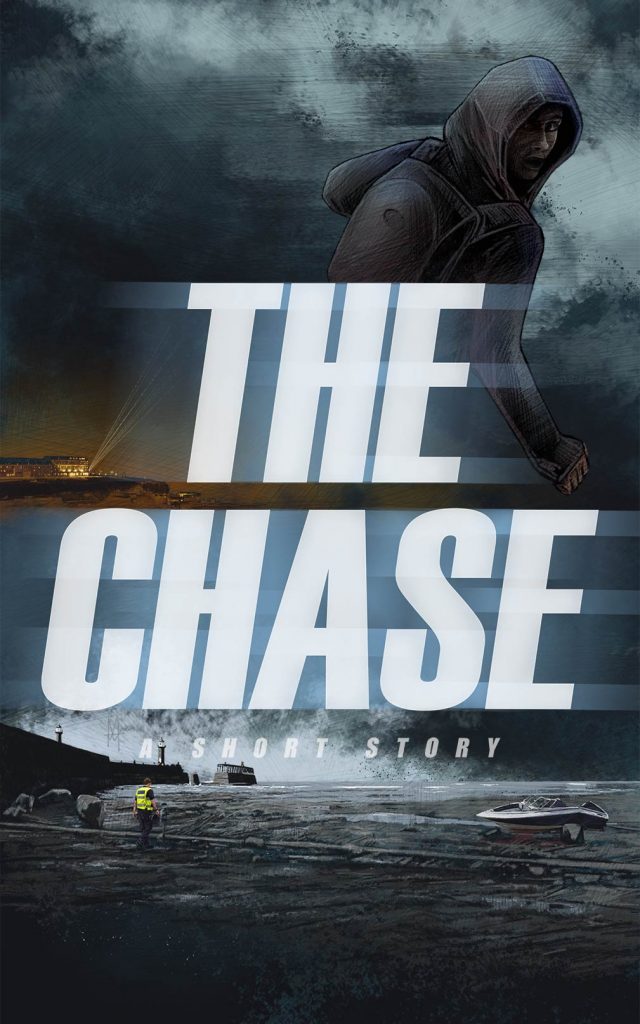 The Chase - book cover by Martin Beckett Art - small