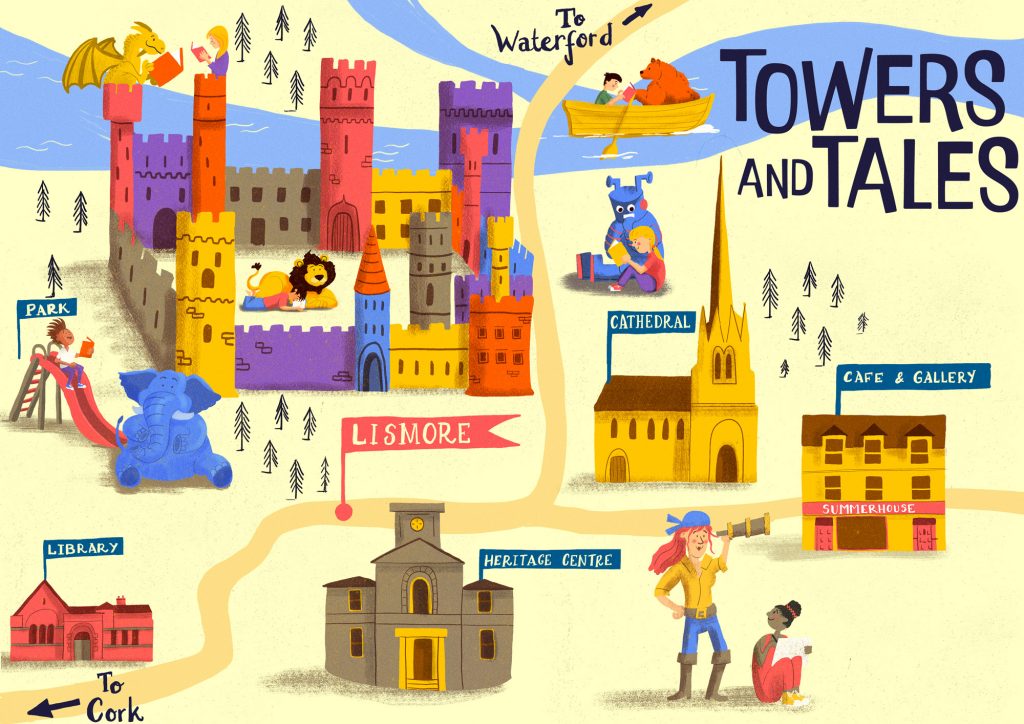 Towers And Tales Lismore Map - Jennifer Farley