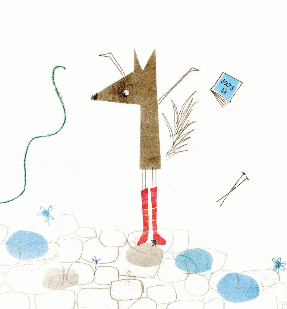Image from Socks for Mr Wolf