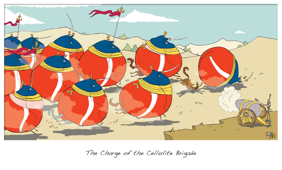 The Charge of the Cellulite Brigade - P. Elliott