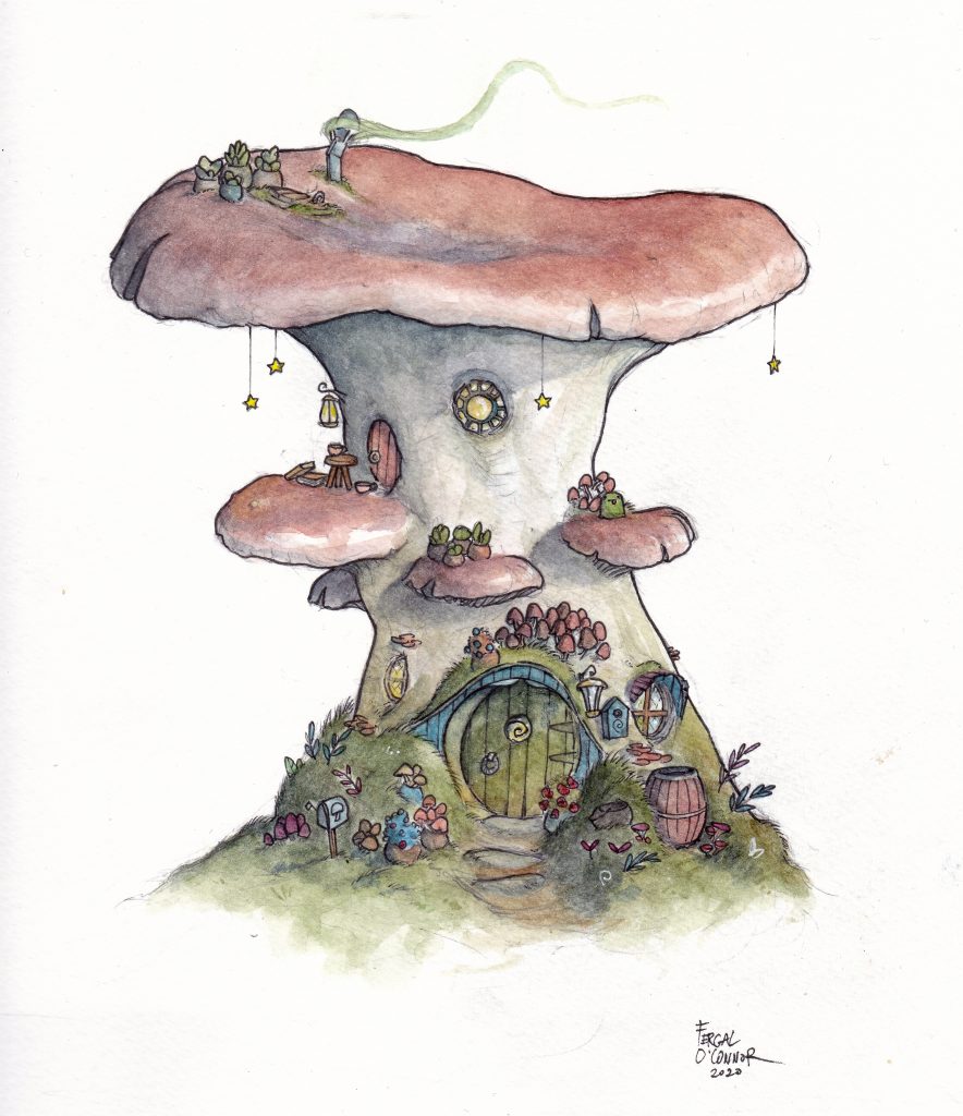 Cosy Mushroom Home