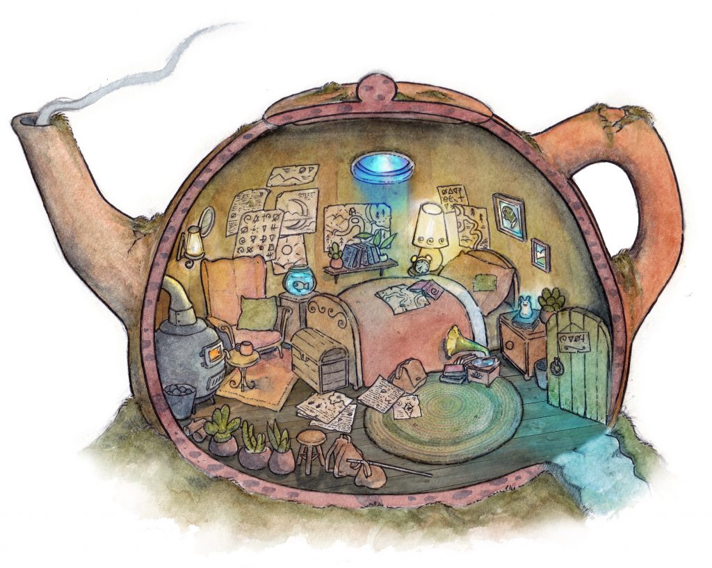 Inside a Cosy Teapot Home