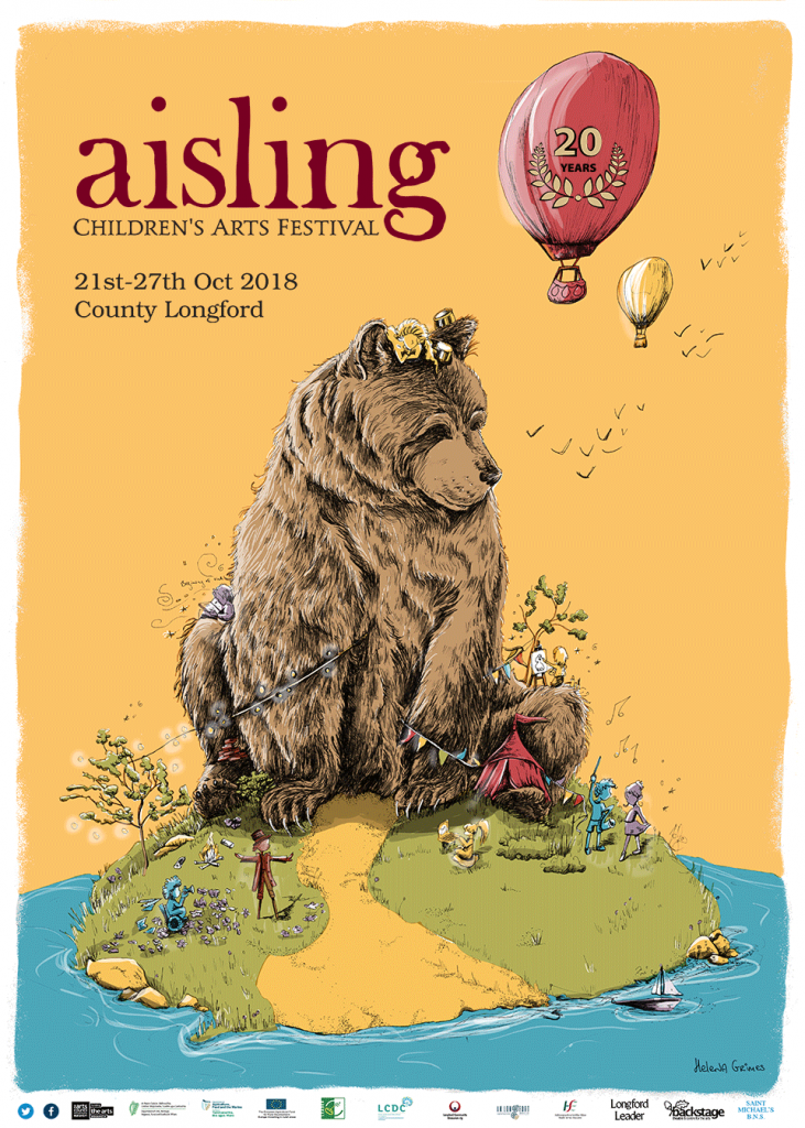 Aisling Arts Festival Poster by Helena Grimes