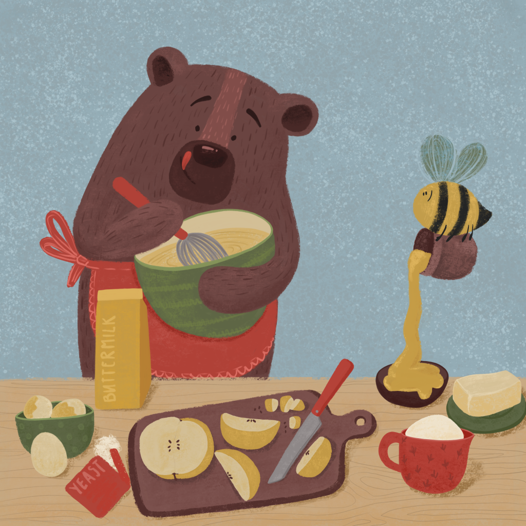 Bear cooking