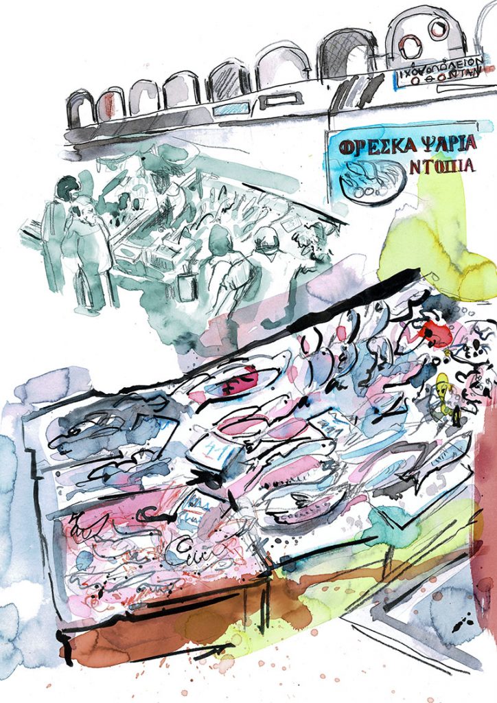 Athens Fish Market