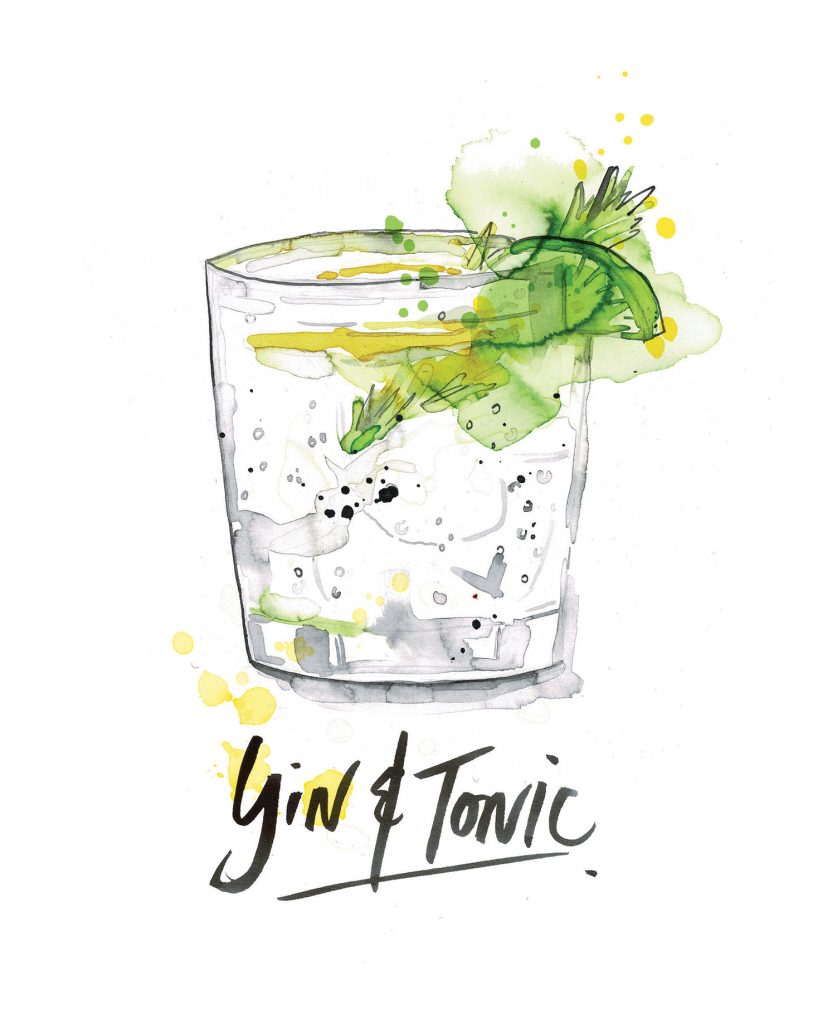 Gin Tonic-Drink