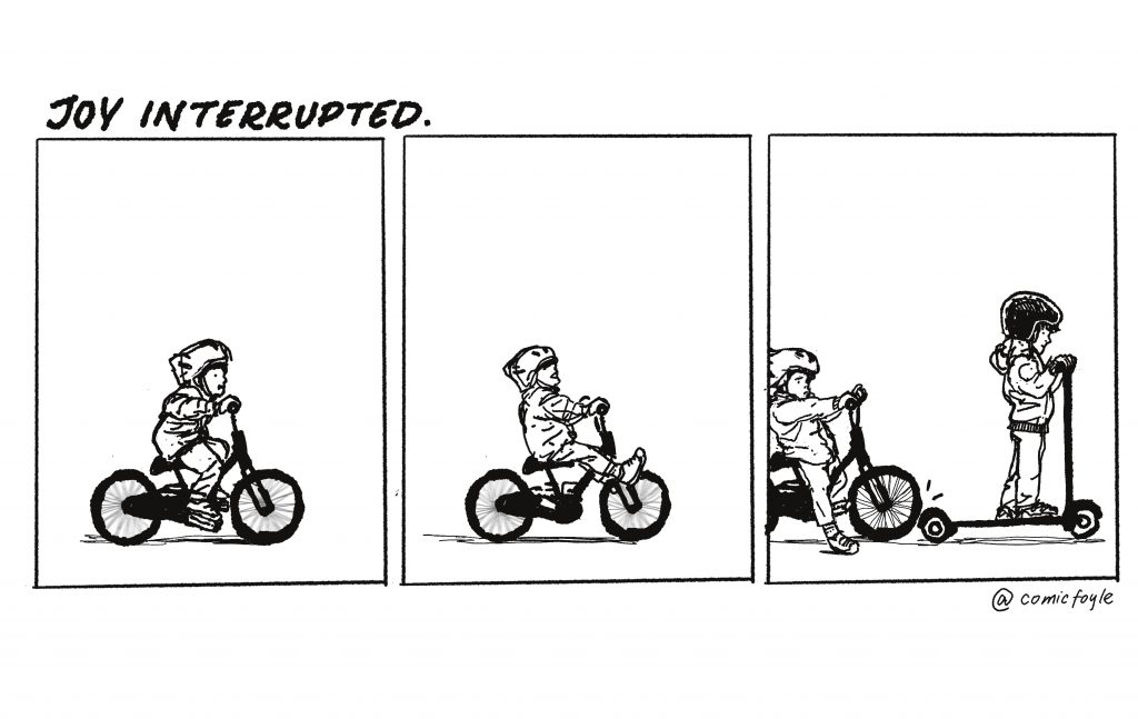 Joy Interrupted.